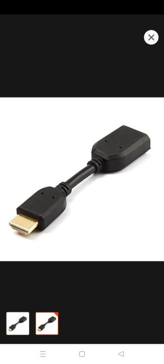 HDMI male Hdmi female extension cable adapter for Goole