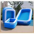INTIME 1.5M (YT-329S) 3 Layer Extra Large Rectangular Inflatable Family Swimming Pool Indoor Outdoor Summer Time. 