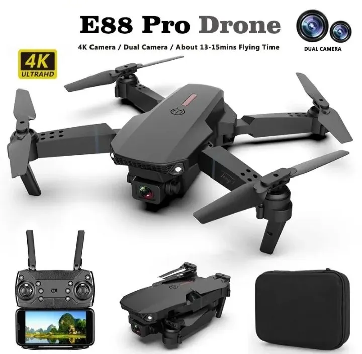 E88 pro 4k camera drone