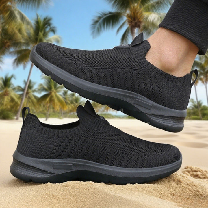 Running Mesh Shoes Fashion Casual Sneakers Outdoor Breathable Athletic Gym Men Tennis Footwear Lightweight Zapatillas De Hombre