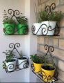 Planter Stand Flower Pot Stand For Balcony Living Room Outdoor Indoor Grill Rack.