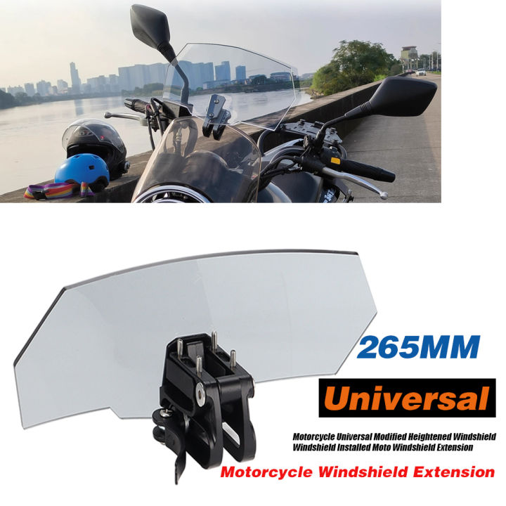For Suzuki VS 600 800 DL650 DL1000 DL250 V-STROM 650 1000 XT Motorcycle Windshield Extension Spoiler Windscreen Air Deflector
