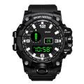YIKAZE Men's Watch LED Digital Men Sport Watches Fitness Electronic Watch Multifunction Military Sports Watches Clock Kids Gifts. 