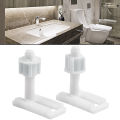 2 Sets Toilet Seat Hinge Bolts Screw Fixing Fitting Kit Toilet Seat Repair Bolts Fitting Screws Washers Accessories Universal.