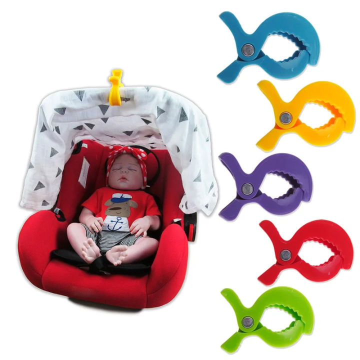 1/2PCs%20baby%20colorful%20car%20seat%20accessories%20plastic%20pushchair%20toy%20clip%20pram%20stroller%20peg%20to%20hook%20cover%20blanket%20mosquito%20net%20clips%20-%20Image%205