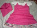 customized Masha frock in kaddar stuff. 