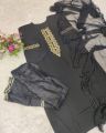 Embroidery Readymade Dress Women Party Wear Elegant Suit With Detailed Thread Work And Dupatta.