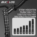 BUCKLOS Bicycle Sten Heighten Aluminum Alloy Bike Stem Extender Mountain Bike Handlebar Rise Bicycle Handlebar Riser. 