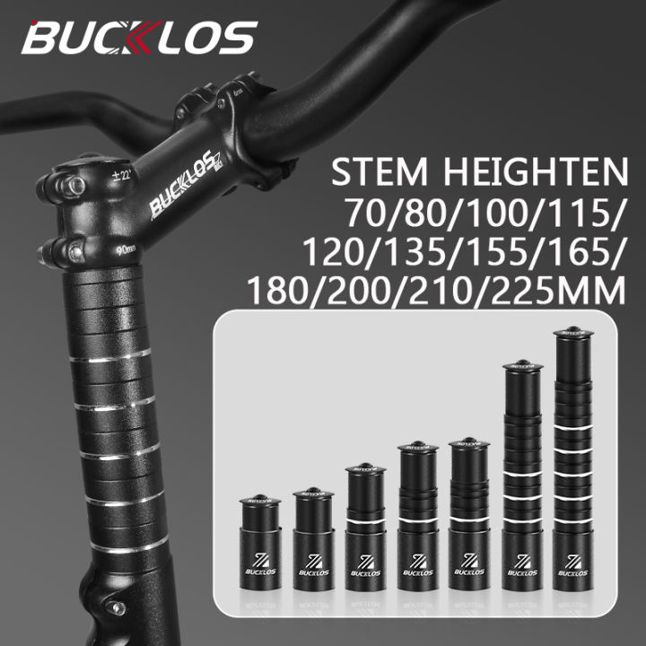 BUCKLOS Bicycle Sten Heighten Aluminum Alloy Bike Stem Extender Mountain Bike Handlebar Rise Bicycle Handlebar Riser