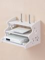Wifi Router Holder Shelf, Wooden Storage Rack Wifi Router Holder. 