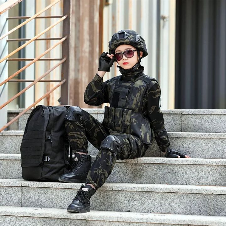 Tactical%20Military%20Uniform%20for%20Children's%20Day%20Camouflag%20Disguise%20Adult%20Halloween%20Costume%20for%20Kid%20Girl%20Scout%20Boy%20Soldier%20Army%20Suit%20-%20Image%204