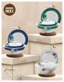 Dinner set Melamine by ARKON-Modish-72 pcs for 8 persons. 