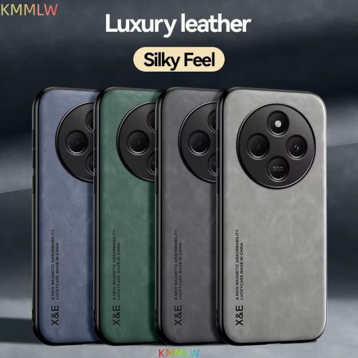 Sockproof Case Protective Cover Magnetic Car Holder Phone for Redmi 14C 4G Coque Fundas Capa