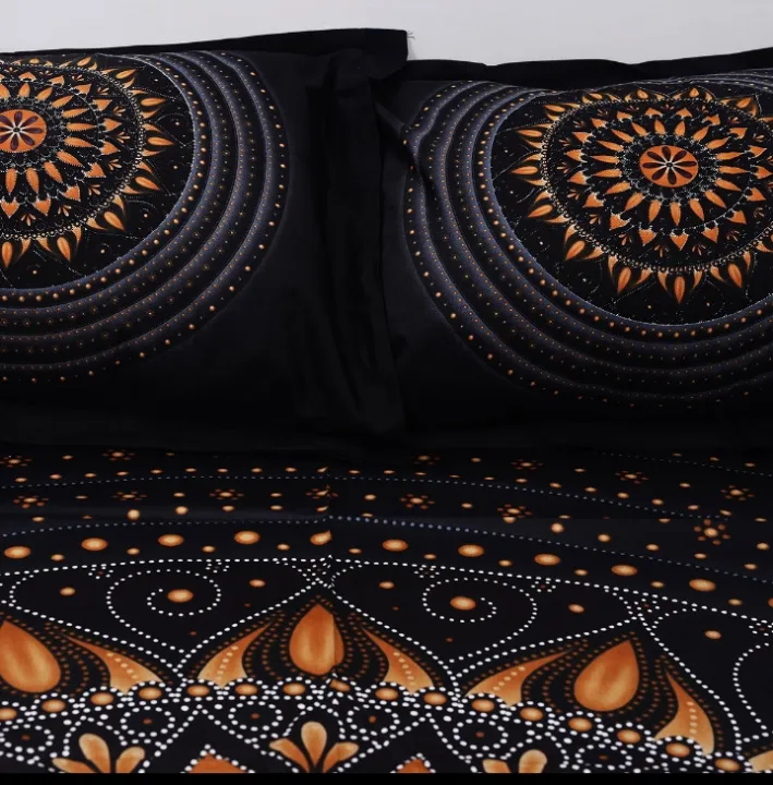 Stylish%20Digital%20Home%20Tex%20Cotton%208.5/7.5%20Feet%20Double%20Size%20Bedsheet%20with%20Two%20Pillow%20Covers%20-%20Elevate%20Your%20Bedroom%20Style%20with%20This%20Chic%20Bed%20Sheet%20-%20Image%205