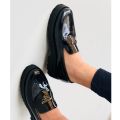 Black Shine Men's shoes Unique Design. 