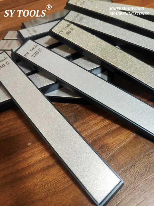 "158x22x6mm%20Universal%20Electroplated%20Diamond%20Sharpening%20Stone%EF%BD%9CFits%20Angle%20Sharpeners%20&%20Handheld%20Use%EF%BD%9C15%20Grits%20(80#-3000#)%EF%BD%9CABS%20Anti-%20-%20Image%206