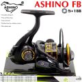 Ashino FB fishing reel. 