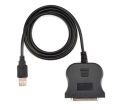 USB To 25 Pin DB25 Female IEEE 1284 Parallel Printer LPT Adapter Print Converter Cable Parallel Interface Communication. 
