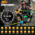 2026 New T-Rex3 Pro 1100mAh Battery Smart Watch  path 5ATM Waterproof Sports Run tracker Outdoors Compass  Smartwatch. 