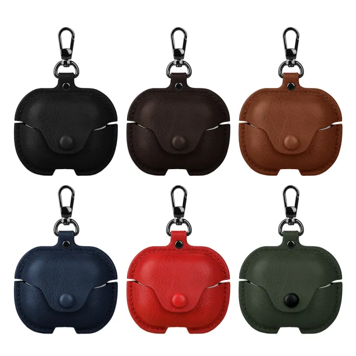 Luxury%20Leather%20PU%20Cover%20For%20%20Buds%203%20Pro%20Buds3%20Case%20For%20%20%20Buds%203%20Buzz%203%20Pro%20Funda%20Headphone%20Sleeve%20With%20Hook%20-%20Image%206