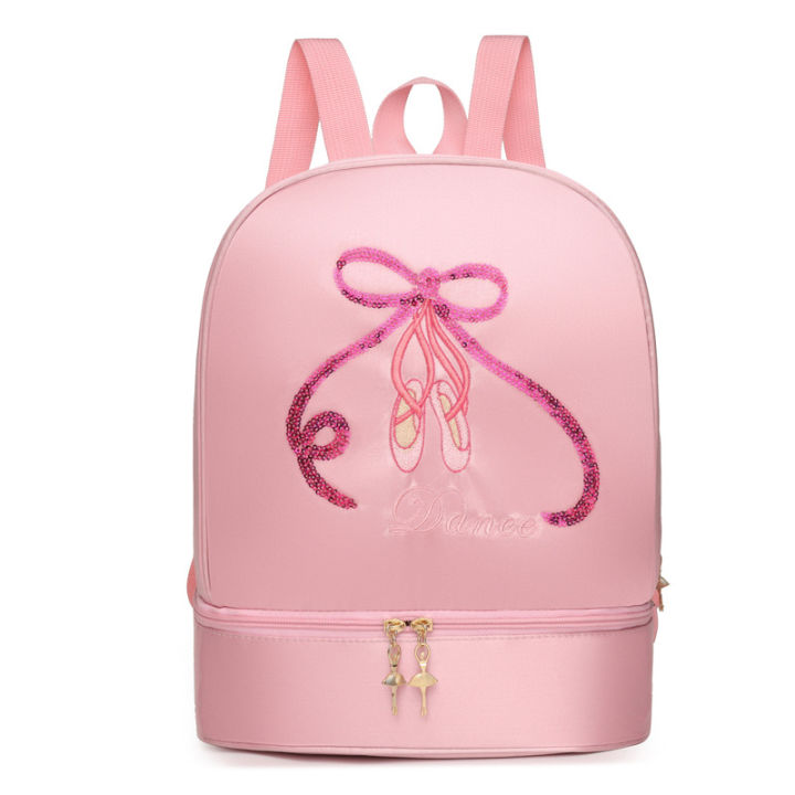 Childrens%20Shoulder%20Bag%20Dance%20Backpack%20Latin%20and%20Ballet%20Schoolbag%20Girl%20Princess%20Dance%20Bag%20Independent%20Shoe%20Warehouse%20Water%20Proof%20-%20Image%205