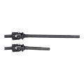 Steel CVD Universal Axle Set Rear Straight Shaft Portal Stub Shafts for 1/10 RC Crawler Vanquish VS4-10 Phoenix F10 Portal Axle.