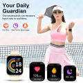 LIGE Fitness Health Monitor Smartwatch 2026 New 1.83" HD Screen Bluetooth Call Waterproof Call Reminder Smart Watch Men Women.