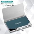 Metal Business Card Holder - Slim Pocket Business Card Case for Men & Women, Stainless Steel IC Cards Storage. 