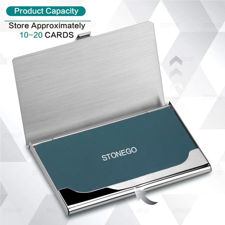 Metal%20Business%20Card%20Holder%20-%20Slim%20Pocket%20Business%20Card%20Case%20for%20Men%20&%20Women,%20Stainless%20Steel%20IC%20Cards%20Storage%20-%20Image%203