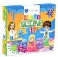 Mumfactory Pack of 12 slime 6 Glitters and orbeez balls and water balloons and 2 clay mitti / sticks. 