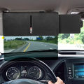 Multi-function Car Sun Visor Extension with Polarized Lens and Side Sunshade Adjustable Sun Visor for Cars Interior Accessories. 