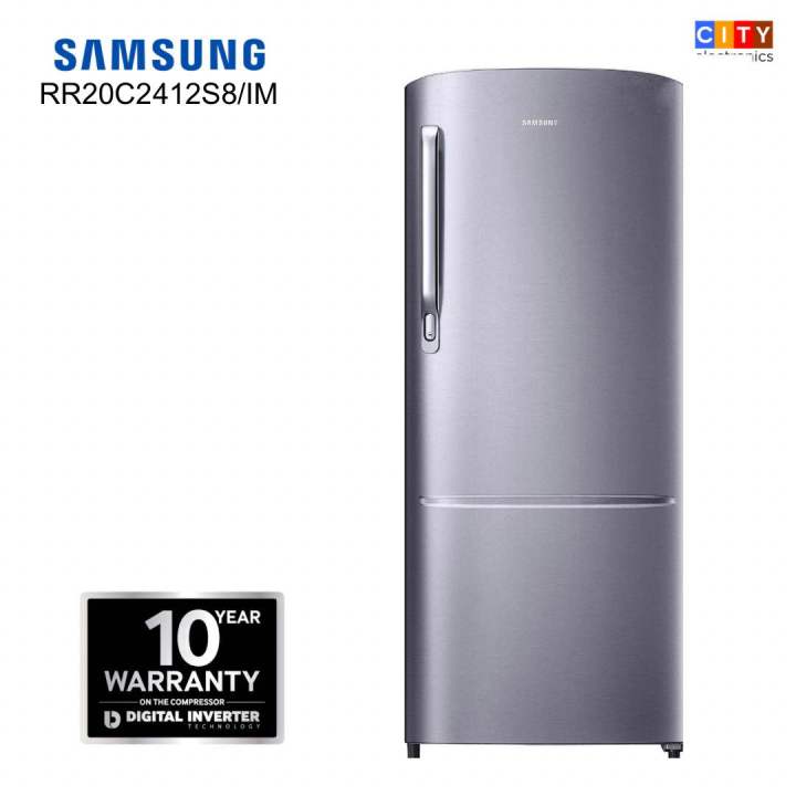 SAMSUNG%20RR20C2412S8%20192%20Ltr%20Direct%20Cooling%20Single%20Door%20Refrigerator%20-%20Silver%20-%20Image%202