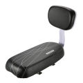 Lixada Bicycle Back Seat Cycling Bike Bicycle MTB PU Leather Soft Cushion Rear Rack Seat Children Seat with Back Rest. 