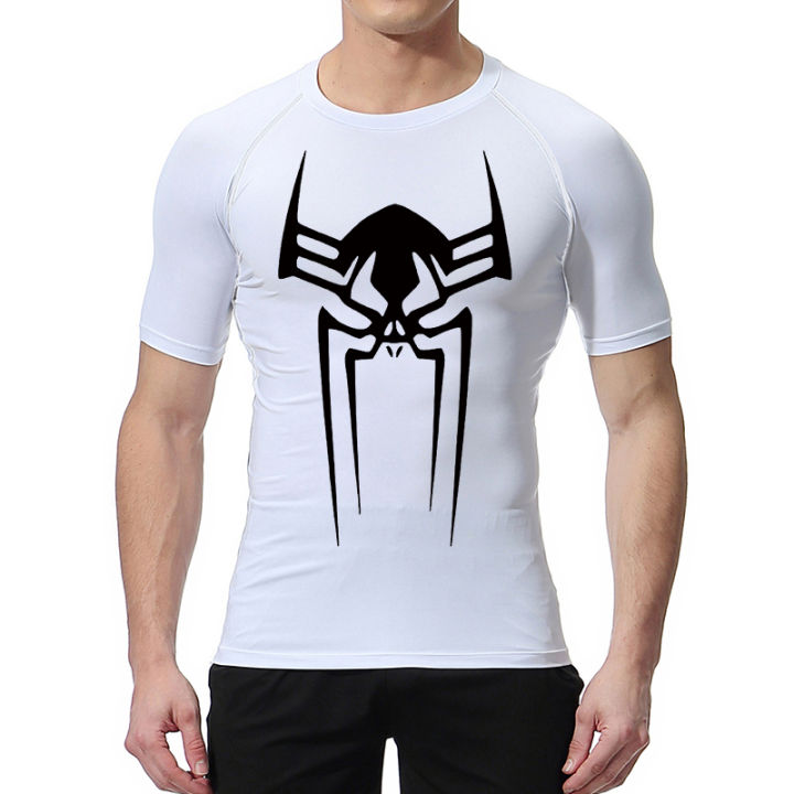 Spider%20Print%20Gym%20Workout%20Rash%20Guard%20for%20Men%20Athletic%20Quick%20Dry%20Stretchy%20Compression%20Shirts%20Undershirts%20Baselayers%20Tshirts%20Tops%20-%20Image%204
