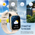 LAXASFIT 2026 New Smart Watch Bluetooth Call Message Reminder Sleep Monitor Smart Watch Christmas Suitable for Men Women.