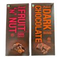Amul Dark Chocolate & Amul Fruit N Nut Combo, 150g each. 