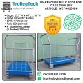 Industrial Loading Trolley / Flatbed Trolley / Delivery Services Trolley / Heavy Duty Warehouse Trolley / Bulk Storage Cage Trolley / Cage trolleys, Bin Trolleys, Tote Trolleys, Parts Trolleys. 