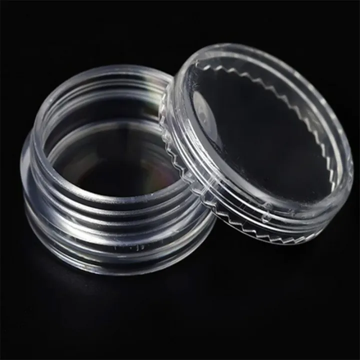 50/100/300pcs%205g%20Transparent%20Cosmetic%20Bottles%20Containers%20Pot%20Sample%20Clear%20Cream%20Jar%20For%20Nail%20Arts%20Small%20Clear%20Can%20Tin%20For%20Balm%20-%20Image%202