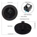 Solar Floating Fountain Floating Solar Fountain Garden Water Fountain Pool Pond Decoration Solar Panel Powered Fountain.