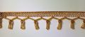 Golden moti lace latkan 2.5 Gaz/Yard /Golden Glass Latkan lace/Washable and good quality/Beautiful Moti lace/Fancy Moti latkan Bridal Dubata lace Short Lace/Fancy lace/Lace for Clothes/Lace for Dress/Fashion Designer Latkan/. 