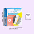 500 pieces of loose-leaf paper round hole protection stickers, notebook punched dot stickers, repair hole protection stickers..