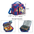 Primary School Lunch Bags for Children Complete Kit Handbags for Boys Lunch Box With Bottle Pockets Lunch Accesorios for Kids.