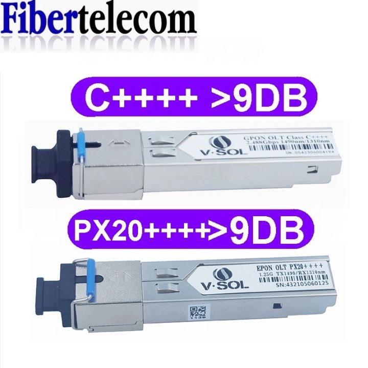 VSOL EPON OLT MODULE 9DB GPON OLT SFP Module 9DB EPON SFP Transceiver SC Connector