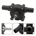 Portable Electric Drill Pump Self Priming Liquid Transfer Pumps Small Household Water Pump Garden Outdoor Tool.
