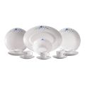 Celestia 36-Piece Italiano Luxury Dinner Set (Opal glass)..