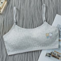 1PC 8-16Y Kids Training Bras Young Girls Underwear Teenage Training Bras Cotton Child Cute Brassiere Tube Tops Girl's Sport Bras. 