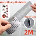 Waterproof Window Screen Repair Tape Door Window Fix Self-adhesive Net Patch Anti-Insect Mosquito Mesh Broken Holes Repair stick. 