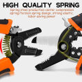 10 in 1 Wire Pliers Stripper Multifunctional Electrician Peeling Household Network Cable Wire Stripper Puller Stripper Tools. 