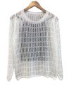 New Model Summer Two Pices Set Full Sleeve Net T shirt For Women. 