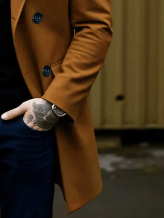 Winter%20Elegance%20Woolen%20Coat%20Male%20Warm%20&%20Stylish%20Men's%20Solid%20Coat:%20Double-Breasted%20Design%20Thickened%20Lining%20-%20Woolenen%20Jacket%20For%20-%20Image%202